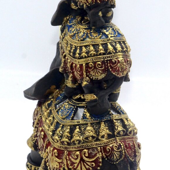 Dalax- Baby Elephants Riding on Mama Elephant Home Decorative Accent Gift Set - Picture 3 of 9